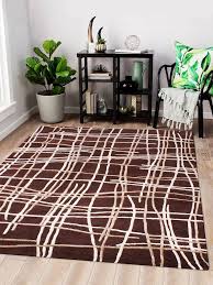 story home brown striped carpet