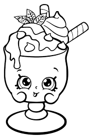Your mouth will water with these new shopkins coloring pages, but don't eat the crayons. Shopkins Coloring Pages 110 Best Images Free Printable
