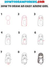 how to draw an anime easy
