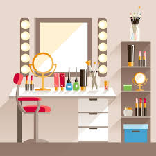 makeup room images free on