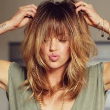 A fringe is perfect for framing the face when all of your hair is worn up. Fall Hairstyles For Thin Hair