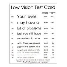 Vision Charts Ophthalmic Singapore
