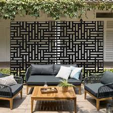 Metal Patio Privacy Screen Fence