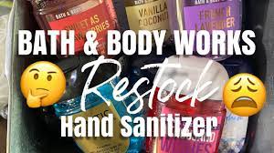 body works restock hand sanitizer