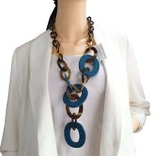 lacquer necklace vine jewelry