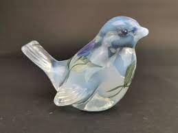 Vintage Fenton Glass Bird Figurine