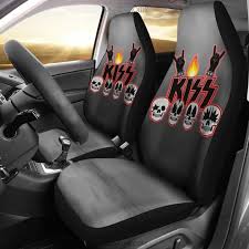 Kiss Rock Band Car Seat Covers Kiss