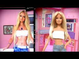 real life barbie doll model valeria