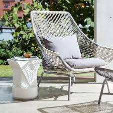 Huron Outdoor Lounge Chair Ottoman