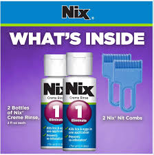 nix lice killing cream rinse lice