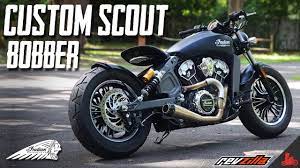 custom indian scout bobber you