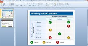 Free Mckinsey Matrix Powerpoint Template Product Profitability