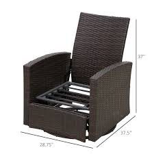 Outsunny Patio Patio Lounge Chair
