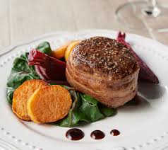 16 heart healthy recipes with beef. Kansas City 8 4 Oz Bacon Wrapped Bistro Steaks Qvc Com