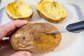 So, like lot of people, i often zap potatoes in the microwave. Make Ahead Twice Baked Potatoes The Goldilocks Kitchen