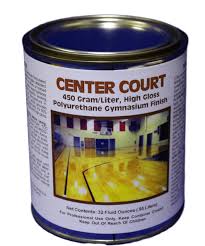 center court high gloss urethane finish
