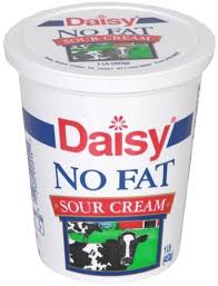 daisy no fat sour cream 1 lb