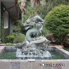 China Bronze Dragon Sculpture
