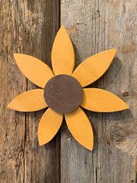 Garden Shed Barn Door Decor Wood Flower