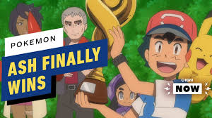 Ash Ketchum Becomes a Pokemon League Champion - IGN Now - YouTube