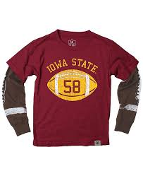 Iowa State Cyclones Football Sleeve 2 In 1 T Shirt Infants 12 24 Months