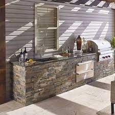 outdoor upgrades with natural stacked stone