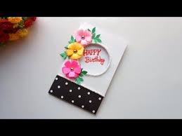 Today we are going to provide diy birthday card ideas for grandpa to make at home. Beautiful Handmade Birthday Card Idea Diy Greeting Cards For Birthday Youtube Happy Birthday Cards Handmade Card Design Handmade Handmade Birthday Cards