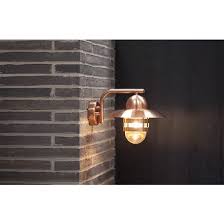 outdoor wall light copper or galvanized