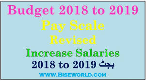 Pay Scale Revised In Budget 2019 20 Chart Grade 1 To 21