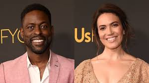 Gus is here, moore captioned a picture of the baby in an. Sterling K Brown S Son Thinks Mandy Moore Is Part Of The Family Sheknows