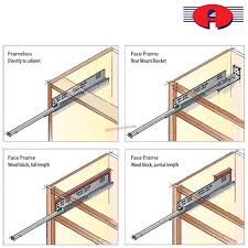 undermount extension drawer slide with