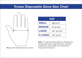 Tronex 9388 Black Nitrile Gloves Food Safe