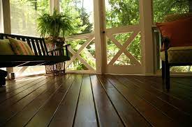 I searched through old posts and most about using vinyl for a screened in porch were old, so maybe there’s been technological advances since then. Unbelievably Stunning Wood Floor On Macon Screened Porch Traditional Porch Other By Archadeck Of Central Ga Houzz