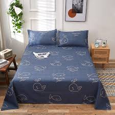 bed sheet sets black color geometric