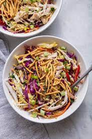 chopped asian en salad with