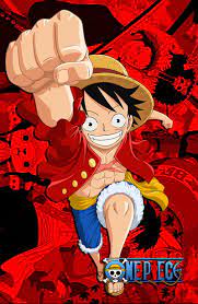Red Luffy, android, iphone, one, piece, tablet, HD phone wallpaper | Peakpx