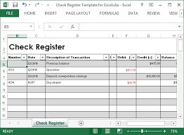 Check Register Template Excel Magdalene Project Org