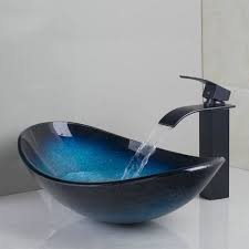 Blue Glass Wash Basin At Rs 1650 In