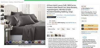 Danjor Linens Grey King Size Bed Sheets