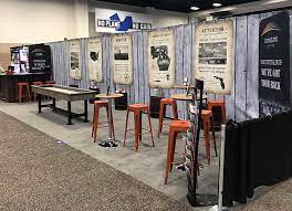 trade show with these booth design