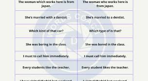 50 common grammar mistakes in english