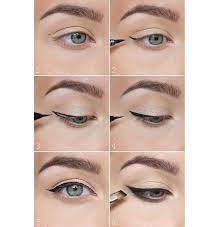 how to apply eyeliner a step by step