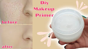 how to make diy homemade makeup primer