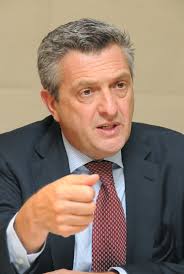 Refugees&#39; voice: Filippo Grandi, commissioner general of the U.N. Relief and Works Agency - nn20120815f1a
