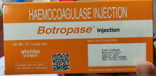 Hemocoagulase Botropase Injection, Packaging Type: Vial at Rs 160box in  Surat