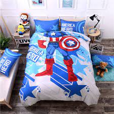 Super Hero Captain America Bedding Set