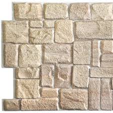 Faux Stone Wall Panels