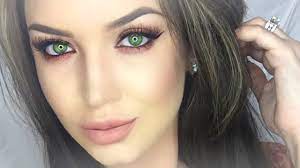 enhance hazel green eyes makeup