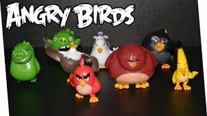 ANGRY BIRDS (Red, Chuck, Bomb, Matilda, Terrence, Mighty Eagle, Leonard &  The Pigs) - YouTube