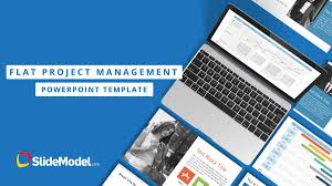 free flat project management powerpoint